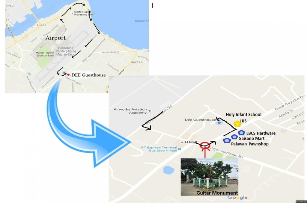 Dee Guest House Lapu-Lapu City Eksteriør bilde